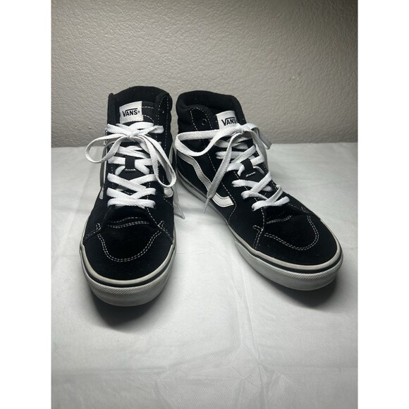 VANS Other - Vans Off The Wall High Top Shoes  Black/White Old Skool Youth SZ 6